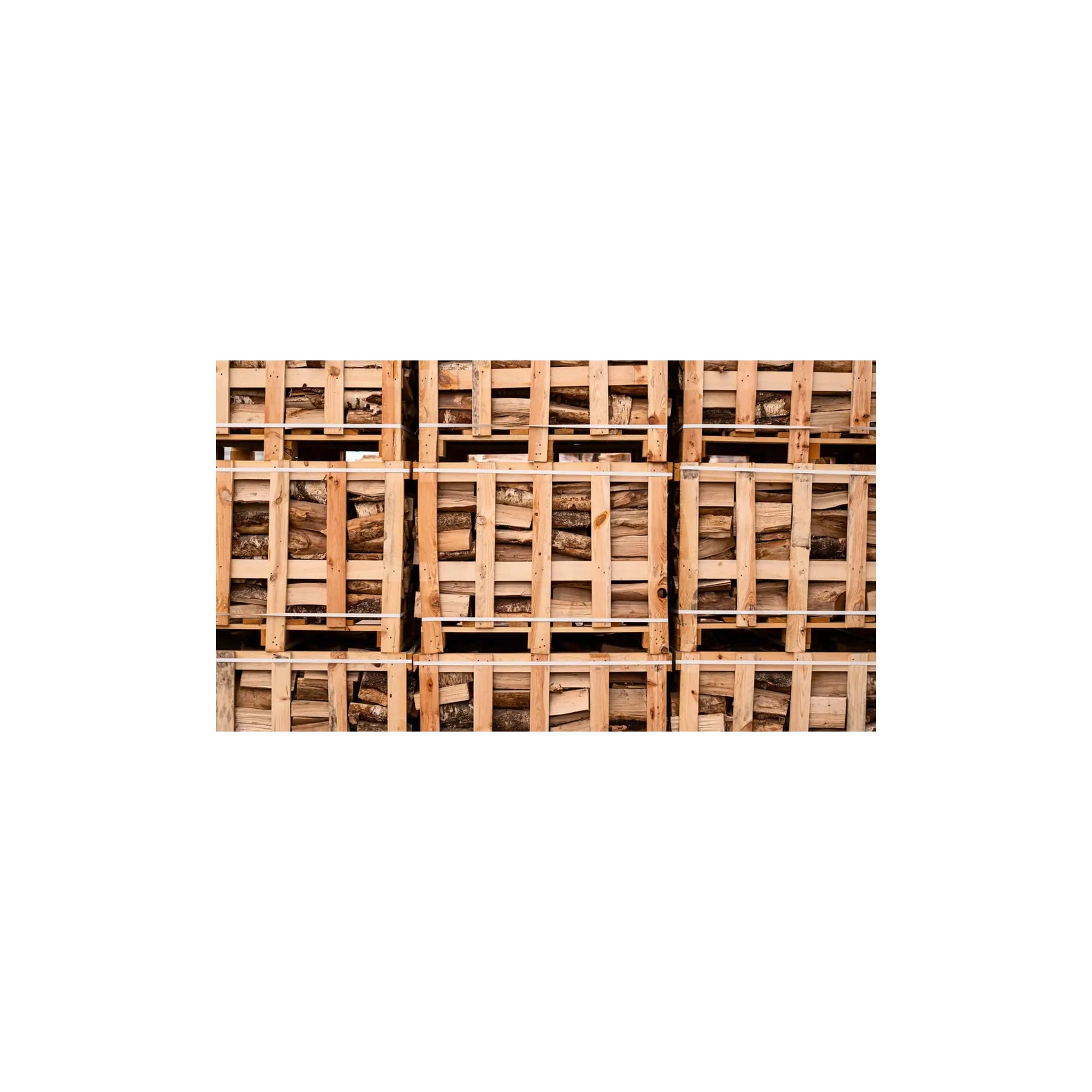 Alved halvpall 1,0 m³ ugnstorkad ved med mild doft – VedOnline.se