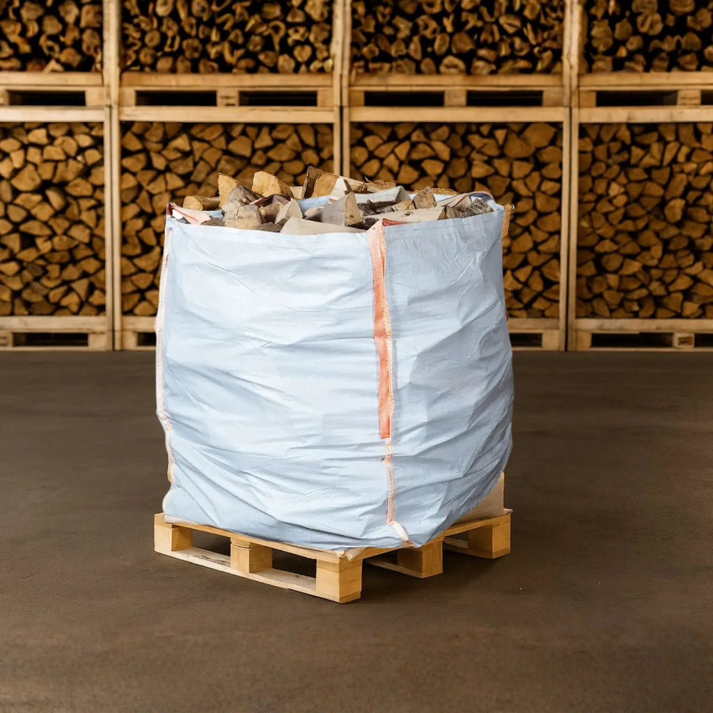 Björkved BigBag 2×0,8 m³ ugnstorkad ved – VedOnline.se