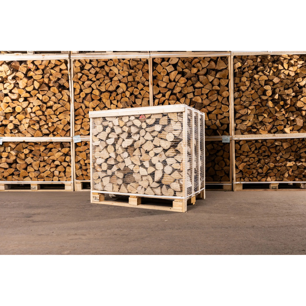 Ekved halvpall 1,0 m³ ugnstorkad premiumved (Kiln dried) – VedOnline.se